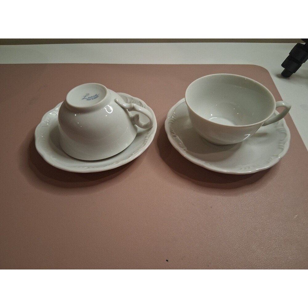 Leart (2) Cup & Saucer, Made In Brazil * VINTAGE